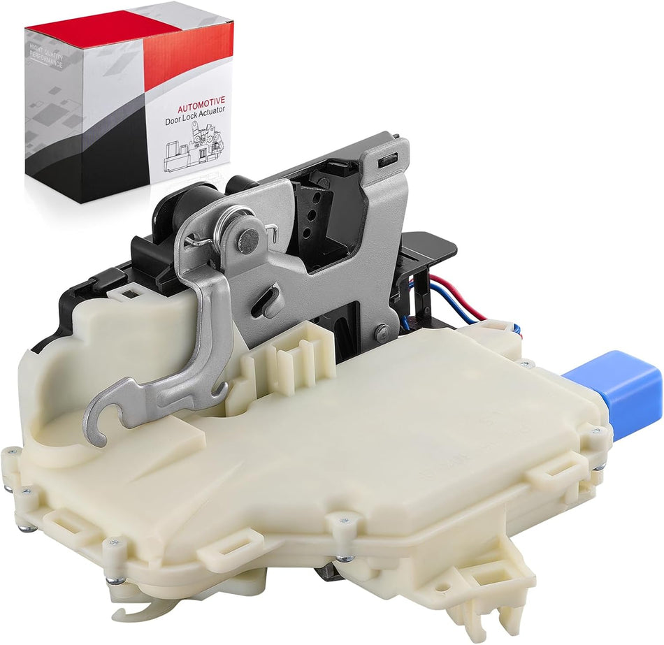 SYERAL Power Door Lock Actuator Rear Left Driver Side Compatible with Volkswagen GTI 2008-2009 Jetta 2005-2014 Rabbit 2006-2009 Replaces 3B4839015AP 3B4839015AF V10-85-0017