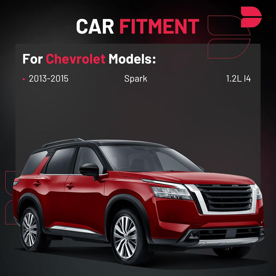 BDFHYK Ignition Coil Packs Compatible with Chevrolet Chevy Spark l4 1.2L 2013 2014 2015 Coil for UF725 C1846 5C1903 25190788 96983945 Set of 4