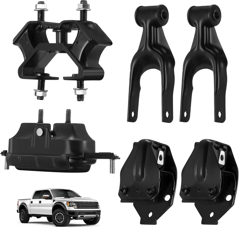 BDFHYK 6PCS Engine Motor and Trans Mounts Compatible with Chevrolet Monte Carlo 2006-2007 3.5L V6, Compatible with Chevrolet Impala 2006-2011 3.5L V6 Replace A2818,A5372, A5372,A2906, A5263,A5263