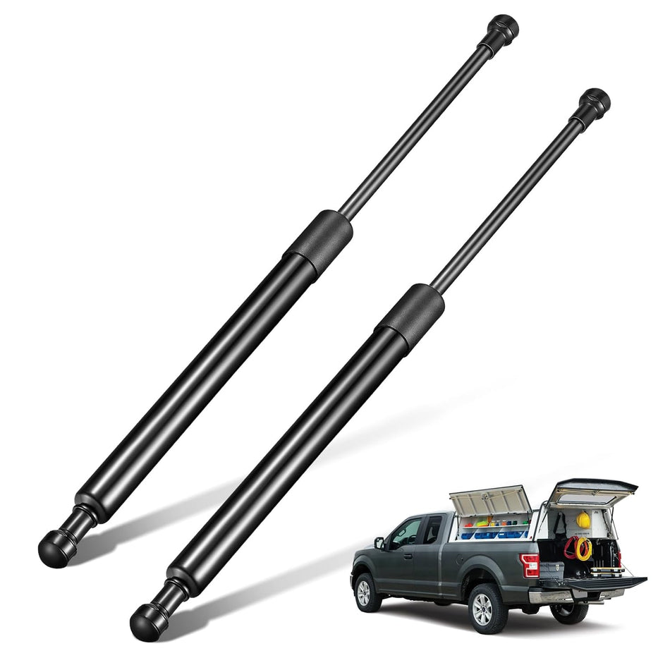 15 Inch Gas Struts 80lbs (355N) Replacement for C1615067, Camper Shell Truck Topper Toolbox RV Door Cabinet Lift Support, Set of 2 | BDFHYK