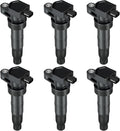 BDFHYK 6PCS Ignition Coil Pack UF546 for Hyundai Santa Fe Sonata, Kia Sorento 3.3L V6