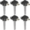 BDFHYK 6PCS Ignition Coil Pack UF773 for Ford 15-17 F-150,15-19 Edge,17-19 Fusion, Lincoln 17-20 Continental MKZ,16-18 MKX,V6 2.7L 3.0L,
