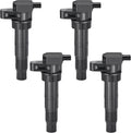BDFHYK 4PCS Ignition Coil Pack UF546 for Hyundai Sonata Santa Fe Veracruz, Kia Optima Sorento 3.3L 3.5L