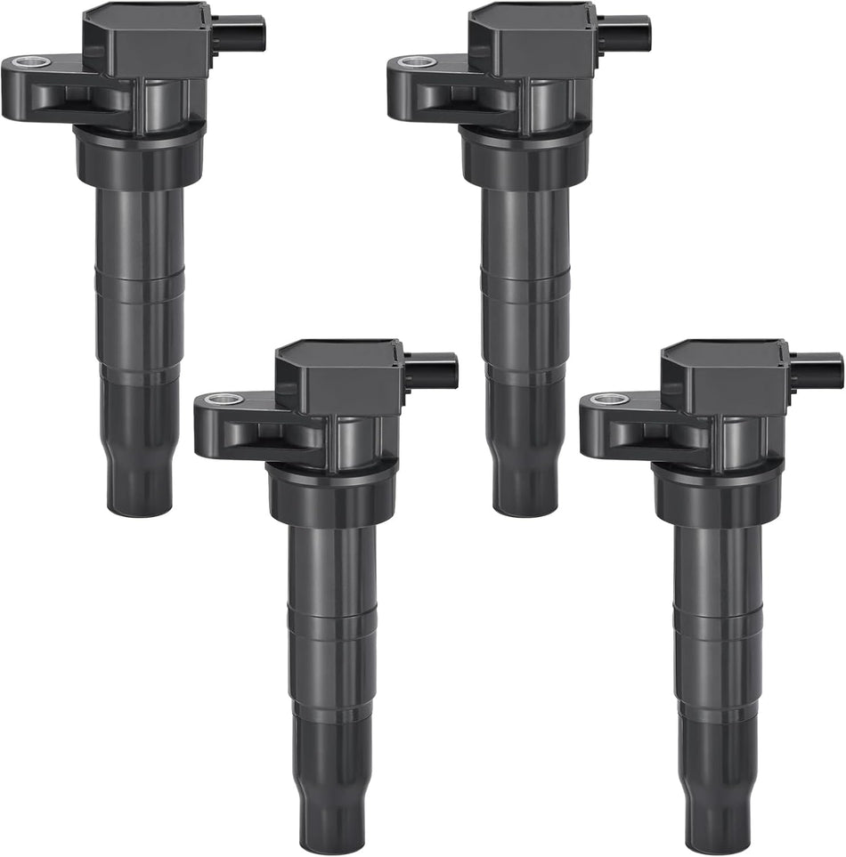 BDFHYK Ignition Coil Packs Compatible with Hyundai Azera Genesis Coupe Santa Fe XL Sonata Veracruz, Compatible with Kia Amanti Borrego Magentis Optima Sedona Sorento 3.3L 3.5L,Coil for UF546 Set of 4