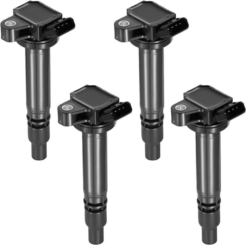 BDFHYK Ignition Coil Packs Compatible with Pontiac 2003-2006 Vibe,Compatible with Toyota 2000-2005 Celica, 2005-2006 Corolla, 2003-2006 Matrix 1.8L L4, Coil for 5C1295 GN10333 UF314 Set of 4