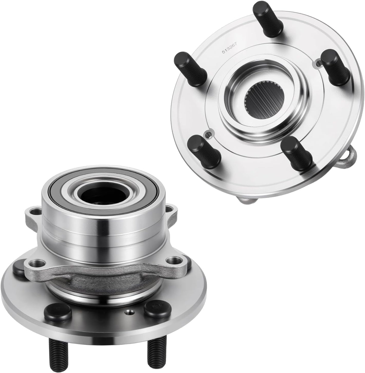 BDFHYK 513267 2PCS front wheel bearing and hub assembly for Acura MDX ZDX and Honda Pilot