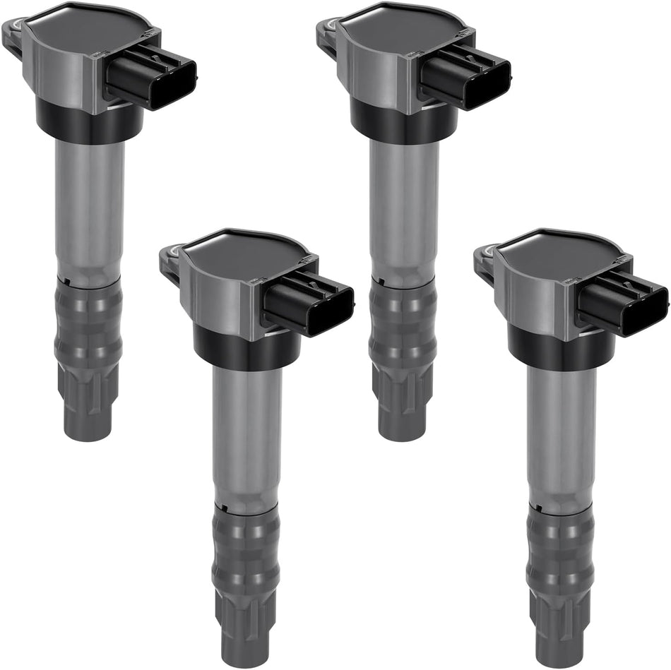 BDFHYK Ignition Coil Packs Compatible with Mitsubishi 2006-2012 Eclipse, 2004-2012 Galant, 2004-2006 Lancer, 2004-2006 Outlander,Coil for 2505-307658 610-58680 MR994642 MR994643 UF532 Set of 4