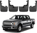 Mud Flaps for Ford F-150 2015-2020, Front & Rear Splash Guards 4PCS, Without Fender Flares