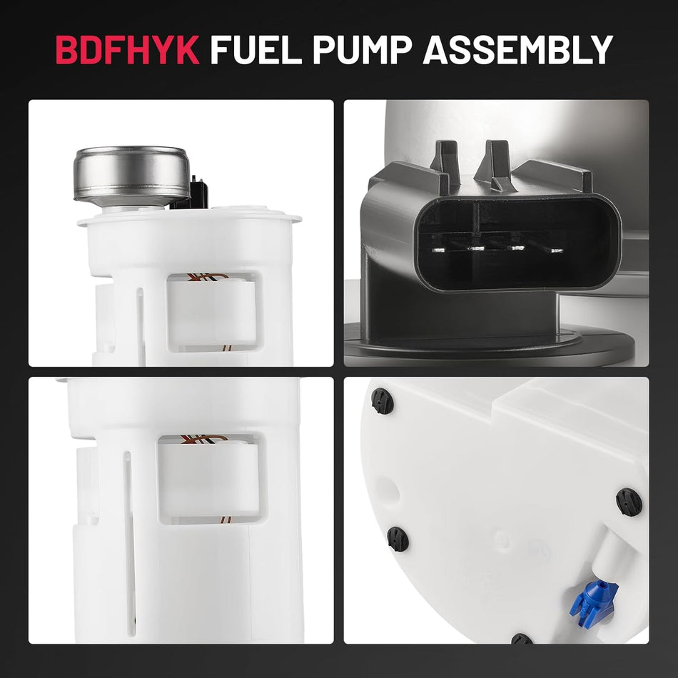 BDFHYK Electric Fuel Pump Module Assembly Compatible with Dodge Dakota 1997-2003 2.5L l4, 3.9L V6, 4.7L V8, 5.2L V8, 5.9L V8 Replace E7116M