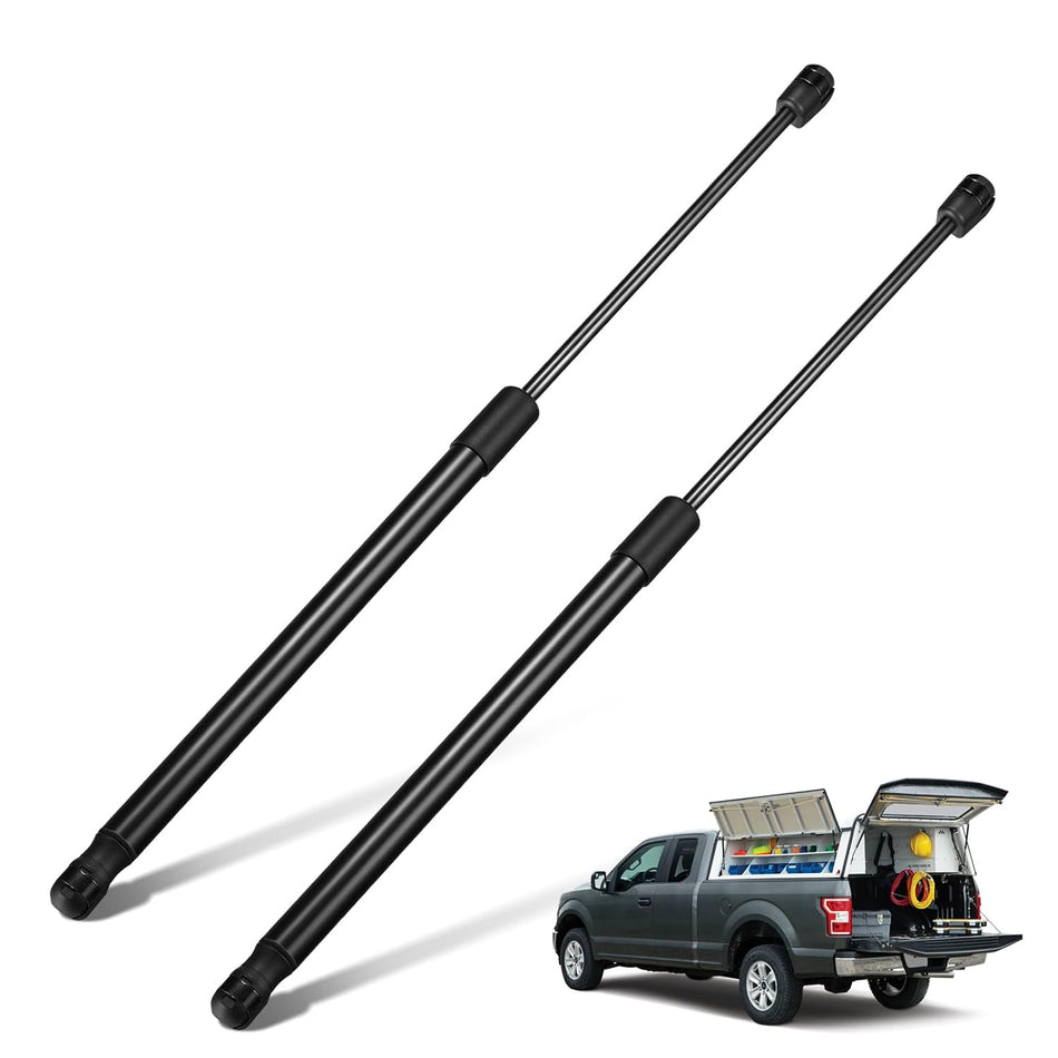 BDFHYK C16-08055 20inch 120lbs (533N) Gas Shocks Struts Lift Support for are ATC Leer Camper Shell Awning Snugtop Topper Canopy Truck Cap Pickup Window RV Door or Toolbox Lid etc, Set of 2
