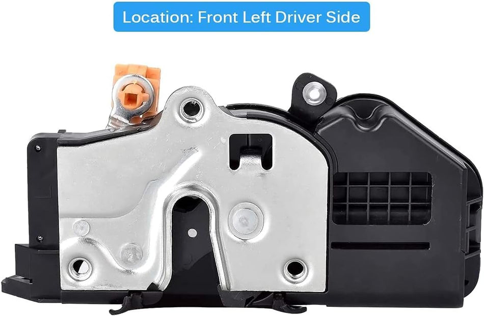 SYERAL Door Lock Latch Actuator 931-303 Front Left Driver Side Latch Actuator Compatible with Cadillac Escalade, Compatible with GMC Sierra Yukon Chevy Silverado Tahoe Suburban Avalanche 2007-2009