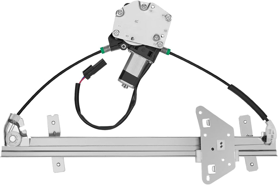 741-599 Power Window Regulator with Motor Rear Right for 2000-2004 Dodge Dakota, 1998-2003 Dodge Durango