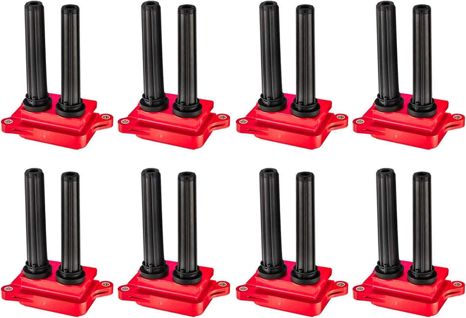 BDFHYK Ignition Coils Pack Compatible with Chrysler Aspen 300 Jeep Commander Grand Cherokee Dodge Challenger Charger Durango Magnum Ram 1500 2500 3500 V8 5.7L 6.1L 6.2L 6.4L Coil for UF504 Set of 8