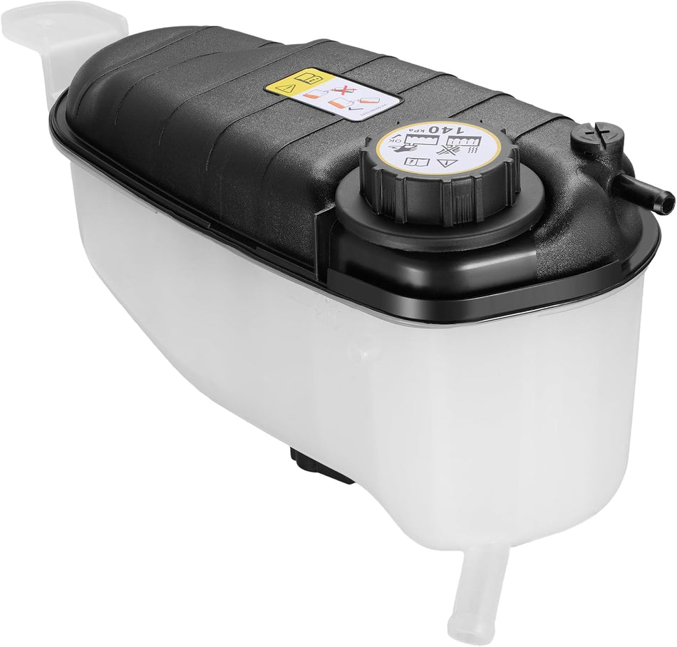 BDFHYK Engine Coolant Expansion Reservoir Overflow Tank Compatible with Jaguar F-Type 2014-2021, XKR 2010-2015, XKR-S 2012-2015, XK 2007-2015 Replace C2P25607