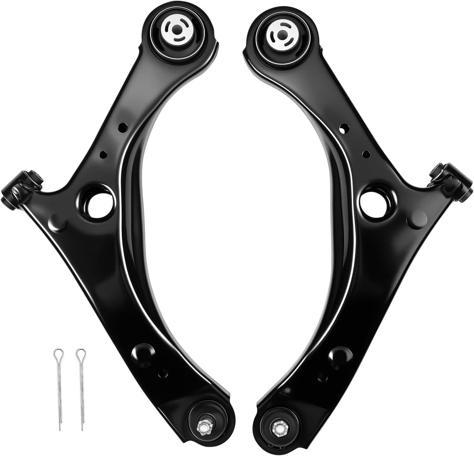 BDFHYK Control Arms 2pcs,with Ball Joint Compatible with Chrysler Town & Country 2008-2016, Compatible with Dodge Grand Caravan 2008-2020, Compatible with Ram C/V 2012-2015 Replace K622034,K622033