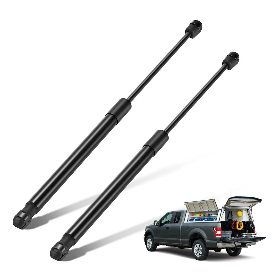 BDFHYK C16-02648 17in/35Lbs (156N) Gas Shocks Struts for Leer are SnugTop Camper Shell Truck Topper Rear Window, Truck Pickup Cab Canopy Door, Set of 2
