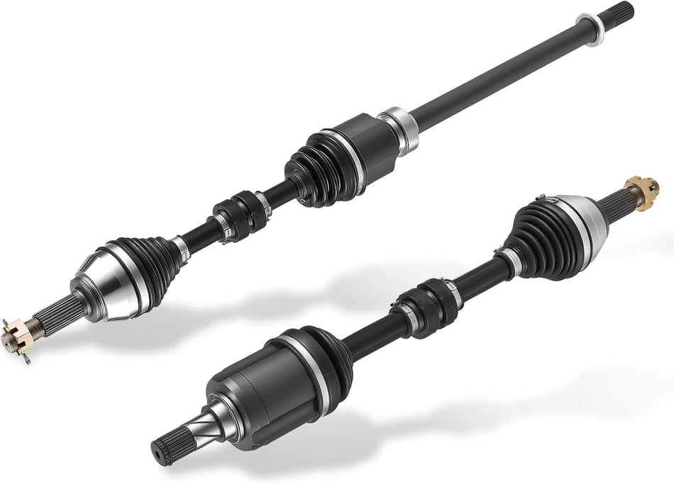 BDFHYK 2PCS NCV53051 NCV53055 CV Axle Shaft Assembly Front Left+Right Compatible with Compatible with Nissan Rogue 2014-2020