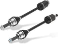 Front Left+Right CV Axle Shaft Assembly For Acura MDX 2007-2009; Honda Pilot 2009-2011, Replace# NCV21552+NCV21553