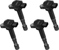 BDFHYK 4PCS Ignition Coil Pack UF583 for Honda Accord Civic CR-V Element S2000 Acura RSX L4 2.0L 2.4L