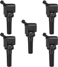 BDFHYK 5PCS Ignition Coil Pack UF497 for Chevy Trailblazer Colorado, GMC Canyon Envoy, Hummer H3,3.7L L5,4.2L L6