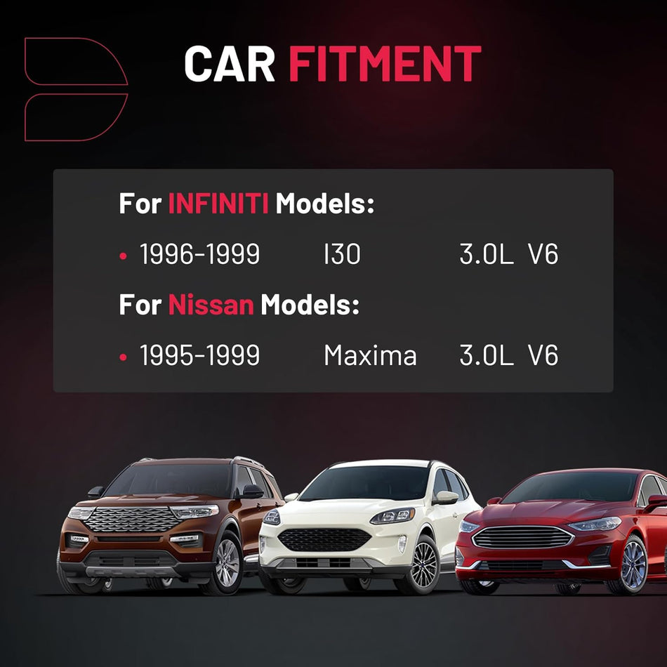 BDFHYK 6 Ignition Coil Pack UF232 and 6 Iridium Spark Plug 5464 Compatible with INFINITI 1996-1999 I30, Compatible with Nissan 1995-1999 Maxima 3.0L V6 Coil for 2244831U00 UF-232