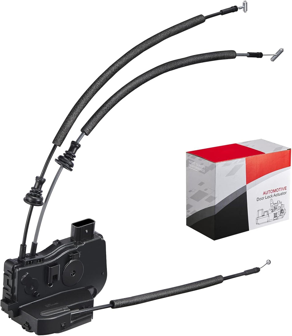 SYERAL Power Door Lock Actuator Assembly 81410-3S000 Rear Left Driver Side Door Latch Compatible with Hyundai 2011-2015 Sonata