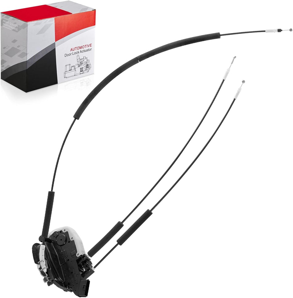 SYERAL Door Latch Lock Actuator Front Right Driver Side Compatible with Nissan Juke 2011-2017 Replaces 80500-1KM1A 805001KM1A 80500-1KM0A 805001KM0A