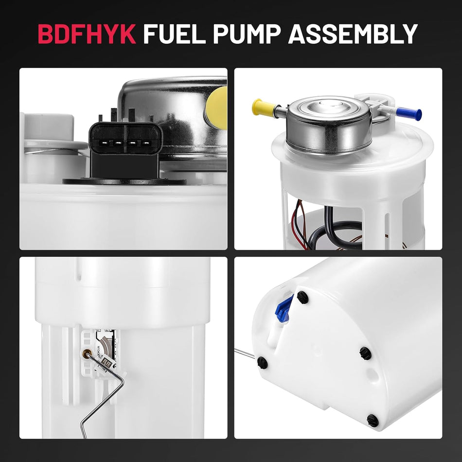 E7138M Electric Fuel pump module assembly Compatible with 1998-2002 Ram 1500 Ram2500 Ram3500 5.9L V8/8.0L V10/5.9L V8/8.0L V10/3.9L V6/ 5.2L V8/5.9L V8