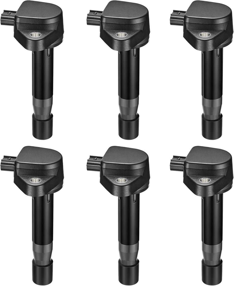 BDFHYK Ignition Coils Pack Compatible with Acura RL TL TSX ZDX MDX RDX Honda Accord Crosstour Odyssey Touring EX-L Pilot Ridgeline V6 3.5L 3.7L Coil for UF603 C1624 5C1681 GN10426 E1103 IC693 Set of 6