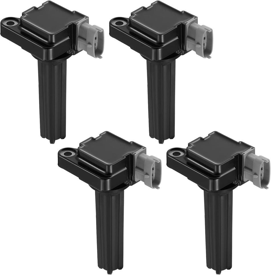 BDFHYK Ignition Coil Packs Compatible with Chevy 2005-2007 Cobalt, Compatible with Saturn 2004-2007 Ion 2.0L l4, Coil for 12584368 UF492 UF-492 GN10721 5C1563 C912 C-912 COP40 48934 12584368 Set of 4