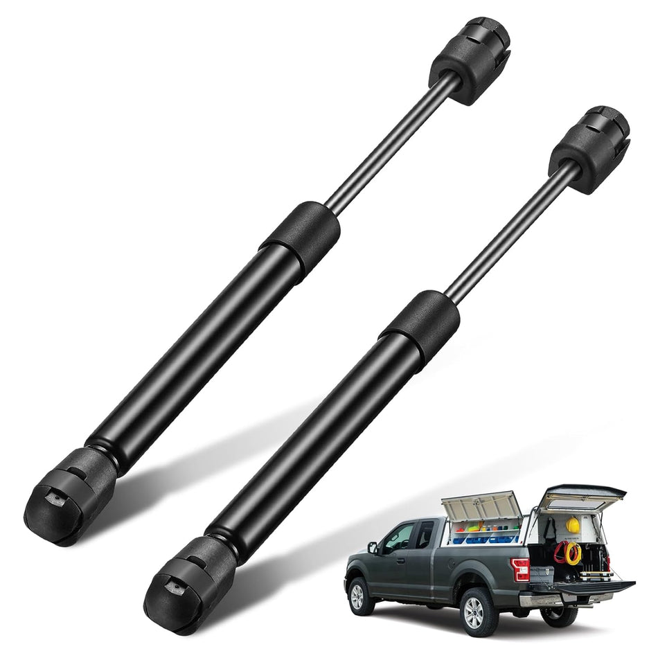BDFHYK C16-10334 9.8inch 22lbs (100N) Gas Shocks Struts Lift Support for Camper Rear Window Toolbox Cabinets Tonneau Cover Lift Supports Bench Lids Basement Door Boat Hatch etc, Set of 2