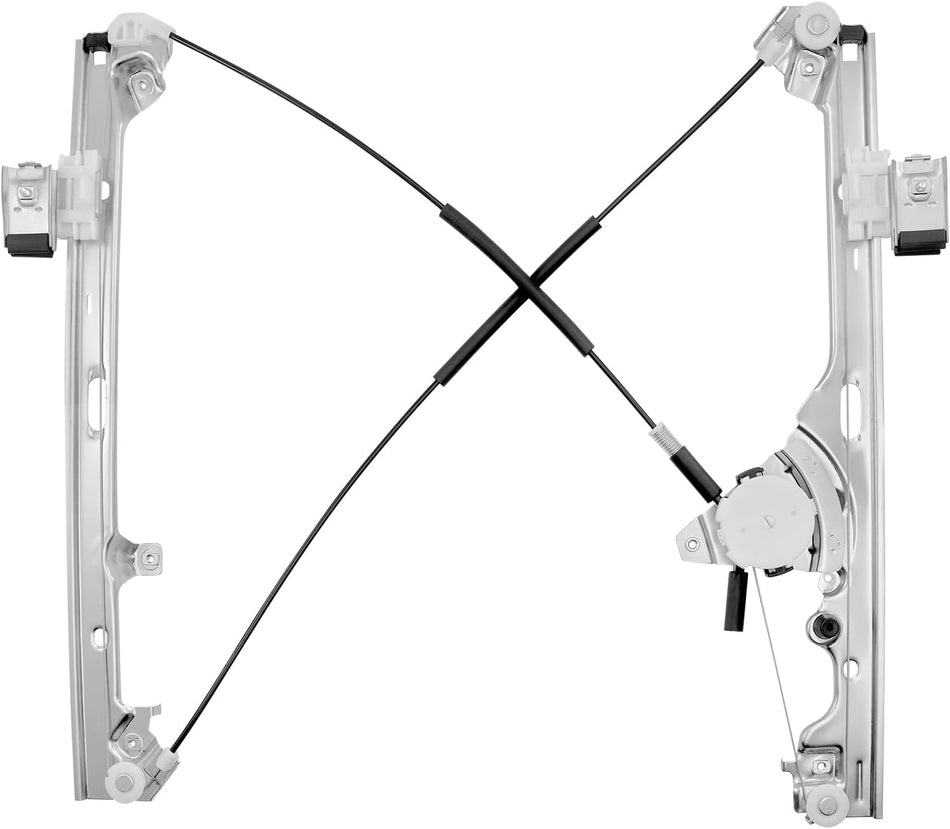 740-517 Power Window Regulator Without Motor Front Left for 2002-2006 Cadillac Escalade EXT Chevy Avalanche Silverado Suburban 1500 2500 3500 HD Classic Tahoe GMC Sierra Yukon XL 2003 2004