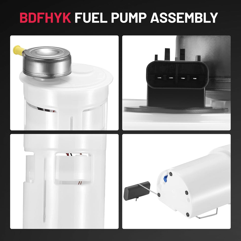 BDFHYK Electric Fuel Pump Module Assembly Compatible with Dodge Dakota 1997-1999 2.5L L4, 3.9L V6, 5.2L 5.9L V8 Replace E7114M
