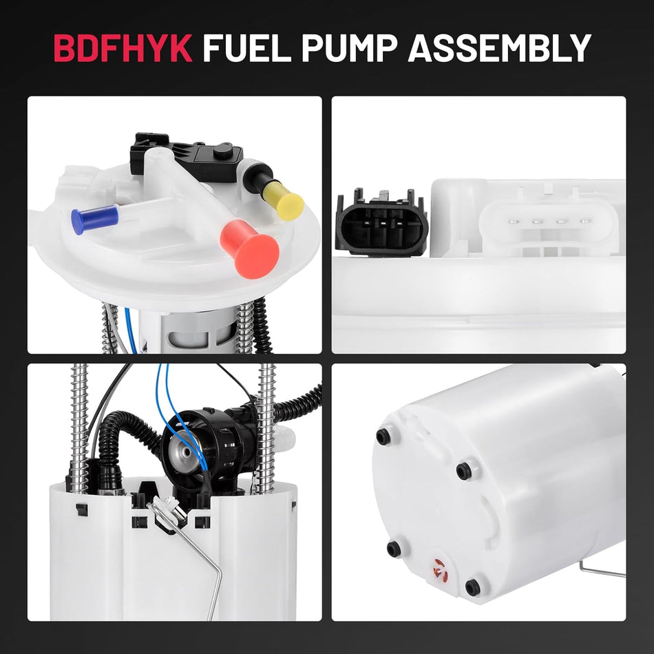 BDFHYK Electric Fuel Pump Module Assembly Compatible with Chevrolet Express 1500 2500 3500, Compatible with GMC Savana 1500 2500 3500 2010-2015 4.3L 4.8L 6.0L V6 V8 Replace E4048M