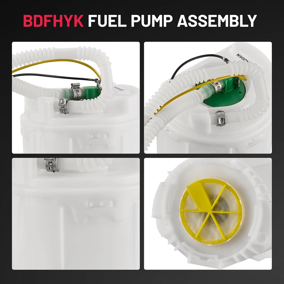 BDFHYK Electric Fuel Pump Module Assembly Compatible with Porsche 911 1999-2001 3.4L H6, Compatible with Porsche Boxster 2000-2001 2.7L H6, 3.2L H6, 1997-1999 2.5L H6 Replace E8387M