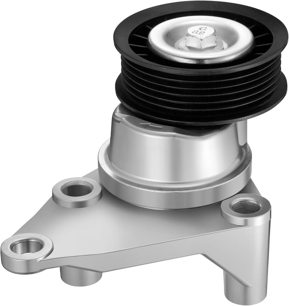 BDFHYK 38158 Belt Tensioner Assembly Pulley Compatible for 1999-2008 Buick Cadillac Chevrolet GMC Hummer Isuzu Saab Workhorse (Custom Chassis),Tensioner pulley Replacement 89253 49275 SK89253