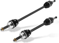 2PCS CV Axle Shaft Assembly Front Left+Right For Toyota Yaris 2007-2017; Replace# NCV69451+NCV69452