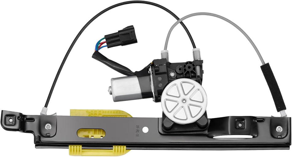 BDFHYK C2Z26992 Power Window Regulator with Motor Rear Left Compatible with Jaguar XF 2009-2015, Compatible with Jaguar XFR 2010-2015, Compatible with Jaguar XFR-S 2013-2015