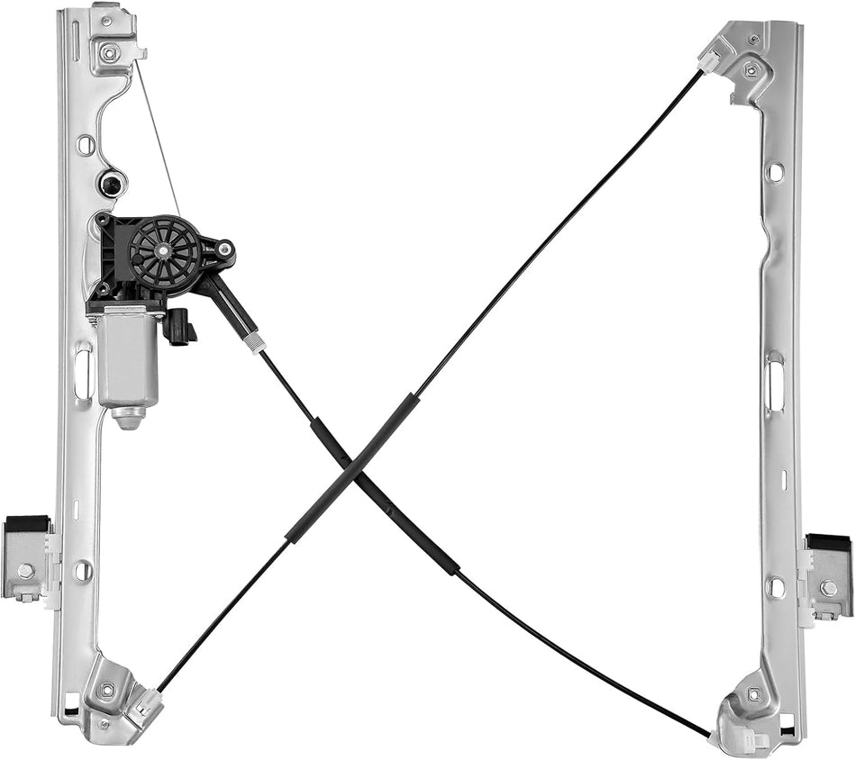 BDFHYK 741-443 Power Window Regulator with Motor Front Right for 2007-2008 Cadillac Escalade GMC Sierra Yukon X 2007-2012 Chevy Avalanche Silverado Suburban 1500 2500 3500 Tahoe 09 10 11 12 13 14