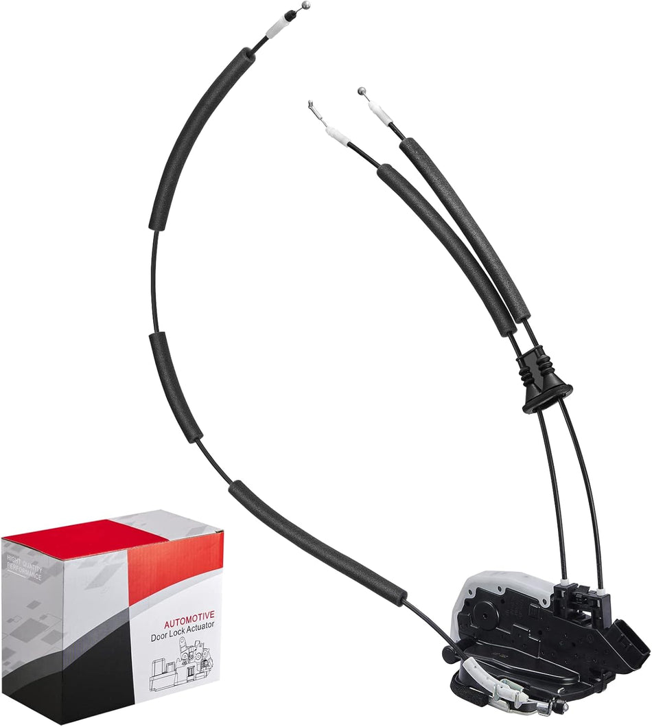 SYERAL Power Door Lock Actuator Assembly 937-267 Front Right Passenger Side Door Latch Compatible with Nissan 2008-2015 Rogue, 2014-2015 Rogue Select