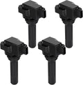 BDFHYK 4PCS Ignition Coil Pack UF664 for 2011-2012 Subaru Forester, 2012 Impreza 2.0L H4