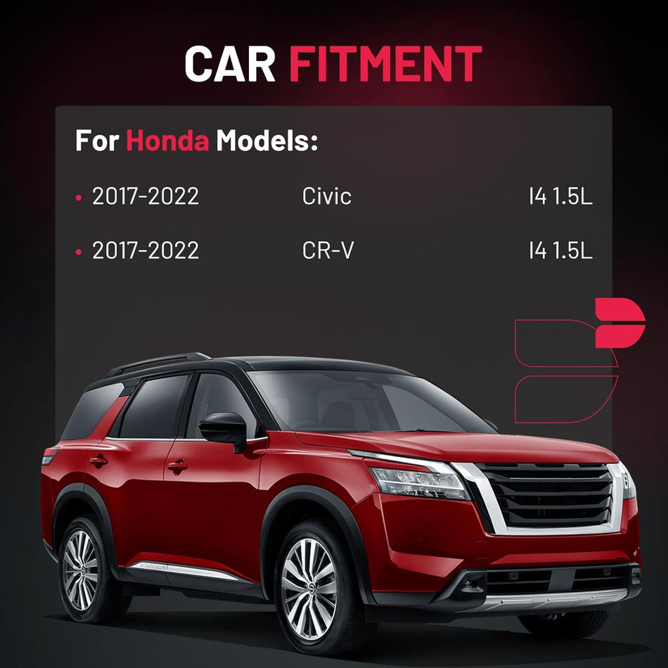 BDFHYK 4 Ignition Coil Pack UF781 and 4 Iridium Spark Plug 95660 Compatible with Honda Civic CR-V l4 1.5L 2017 2018 2019 2020 2021 2022 Coil for 3052059B013 CM11122