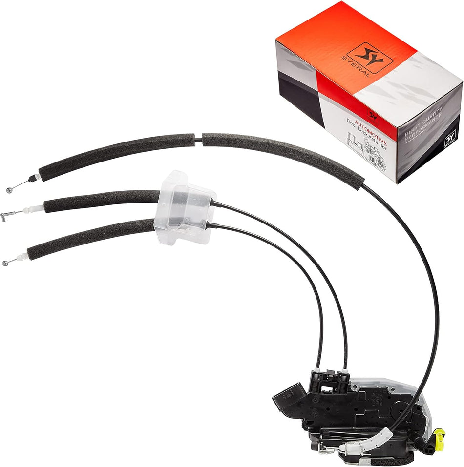 SYERAL Door Lock Actuator 937-240 Front Left Latch Lock Compatible with Nissan Altima 2007-2012 Power Door Latch 80501-JA000 80501-ZX60A