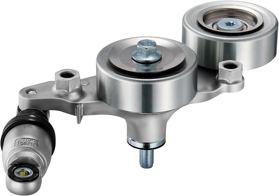 BDFHYK Belt Tensioner Assembly with Pulley is compatible with 2006-2011 Honda Pilot, Accord and Crosstour, Odyssey V6 3.5L. Replaces 49439, 305390, 39092, 999301A, 11030072, 89390FN.