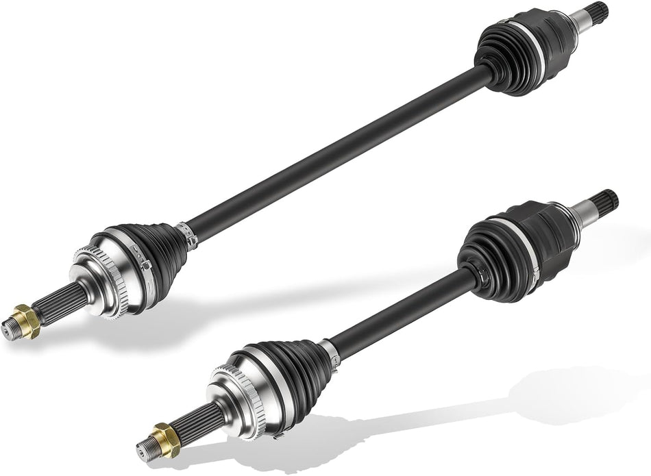 BDFHYK 2PCS NCV69051/NCV69588 CV Axle Shaft Assembly Front Left+Right Compatible with Toyota Corolla; Compatible with Toyota Matrix; Compatible with Pontiac Vibe