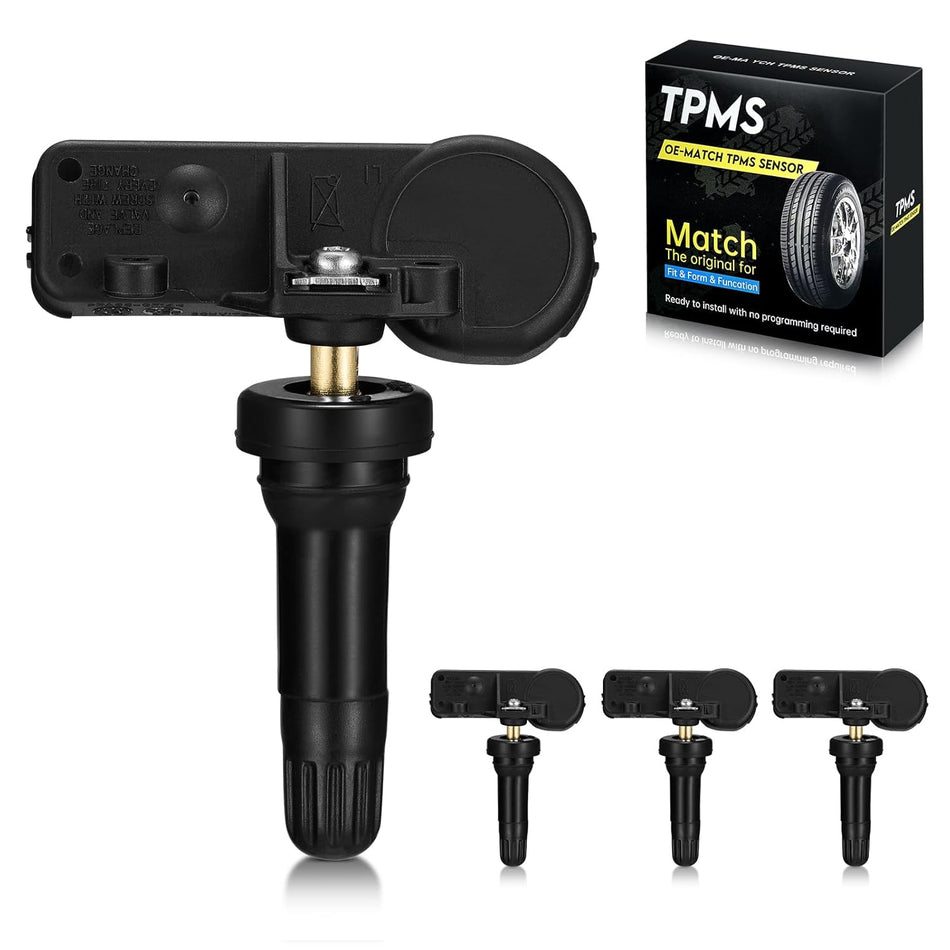 BDFHYK TPMS Sensor Compatible with Lincoln Mercury Ford Compatible with Mazda 2005-2010 Tire Pressure Monitoring System (TPMS) Sensors Replace# 7L1Z-1A-189A, 6F2Z-1A-189A, ZZDA-37-140 315Mhz 4PCS