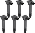 BDFHYK 6PCS Ignition Coil Pack UF589 for 2008-2017 Mitsubishi Lancer, 2007-2020 Outlander 2.0L 2.4L L4, 3.0L V6
