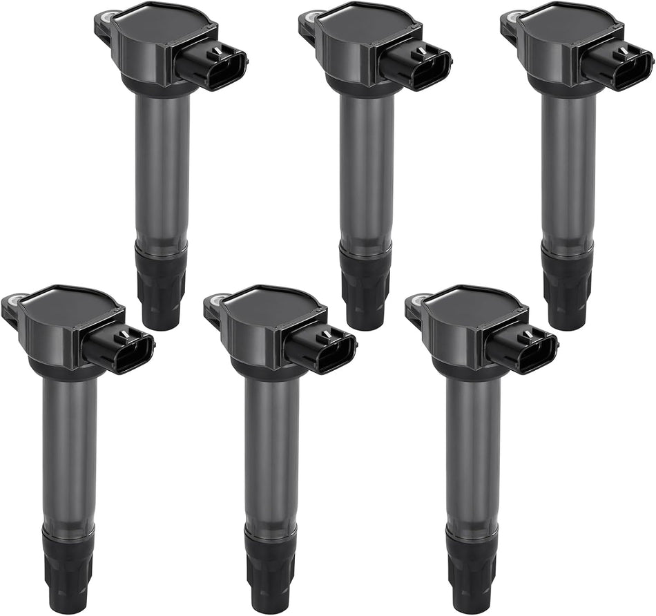 BDFHYK Ignition Coil Packs Compatible with Mitsubishi 2008-2017 Lancer, 2007-2020 Outlander, 2011-2017 Outlander Sport 2.0L 2.4L l4 3.0L V6,Coil for GN10519 C1694 UF-589 UF589 Set of 6