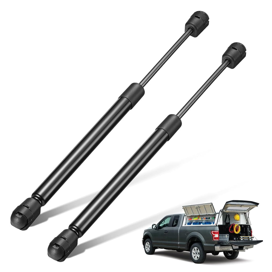 BDFHYK C16-02716 12 inch 13Lbs/58N Gas Shocks Struts Lift Support for Leer Camper Shell Truck Topper Rear Window, Pickup Toolbox Lid Door, Cabinet lid Door, Set of 2