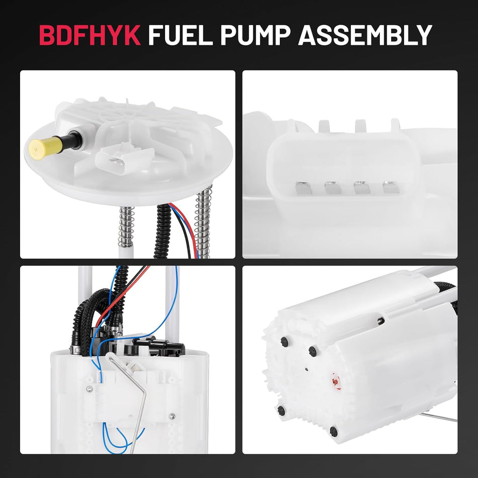 BDFHYK Electric Fuel Pump Module Assembly Compatible with Dodge Ram 1500 2008 3.7L V6, 4.7L 5.7L V8 Replace E7237M